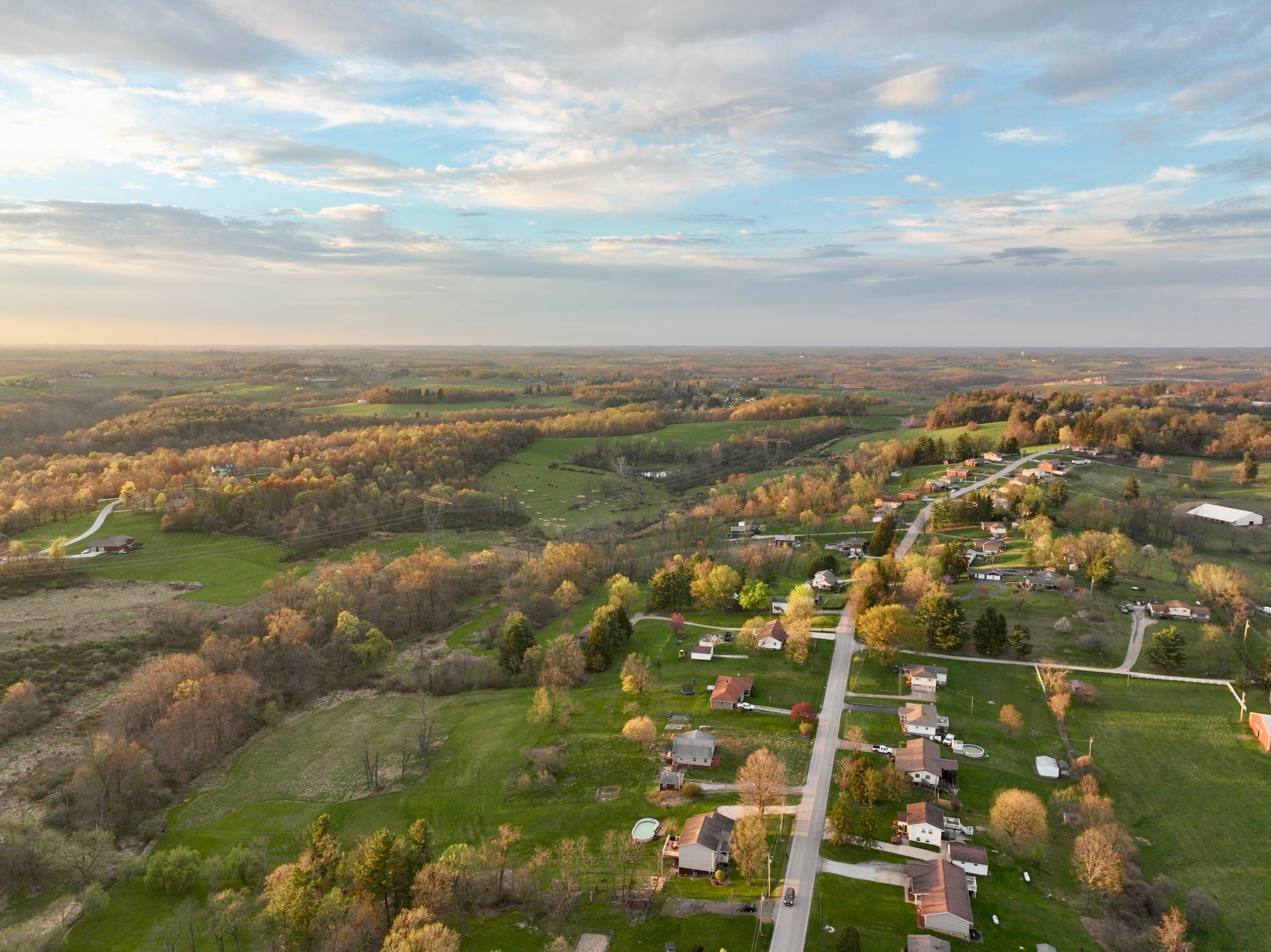 Eastern Ohio landscape